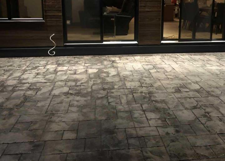 Travaux de béton estampé Sherbrooke
