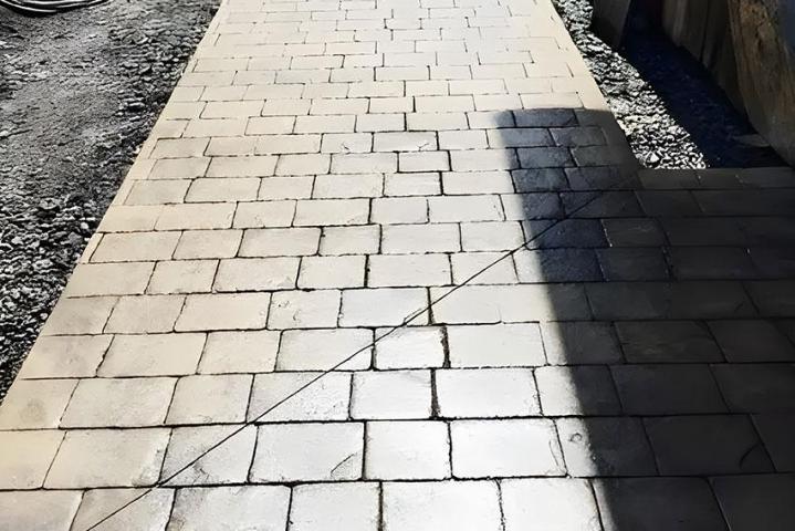 Béton estampé, Bromont